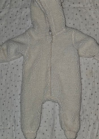 Gri Kürklü Bebek Tulumu - Görsel 5