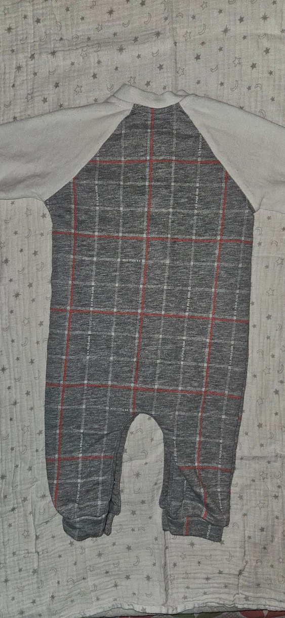 Gri Uzun Kollu Erkek Polo Tişört - Görsel 5