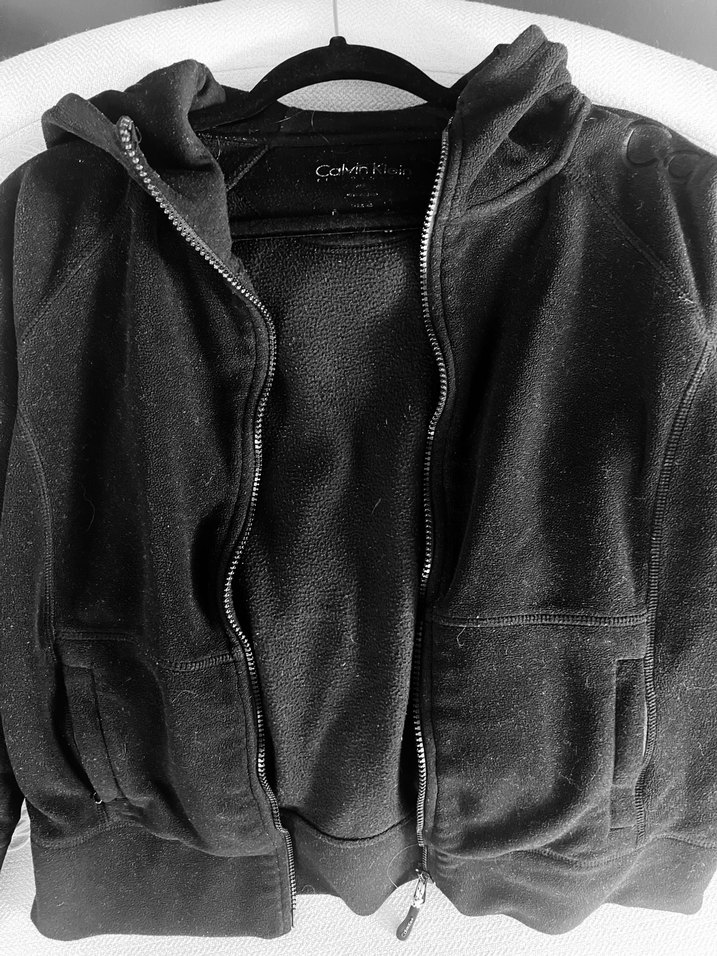 Calvin Klein Siyah Kapüşonlu Fermuarlı Sweatshirt — görsel 7/13