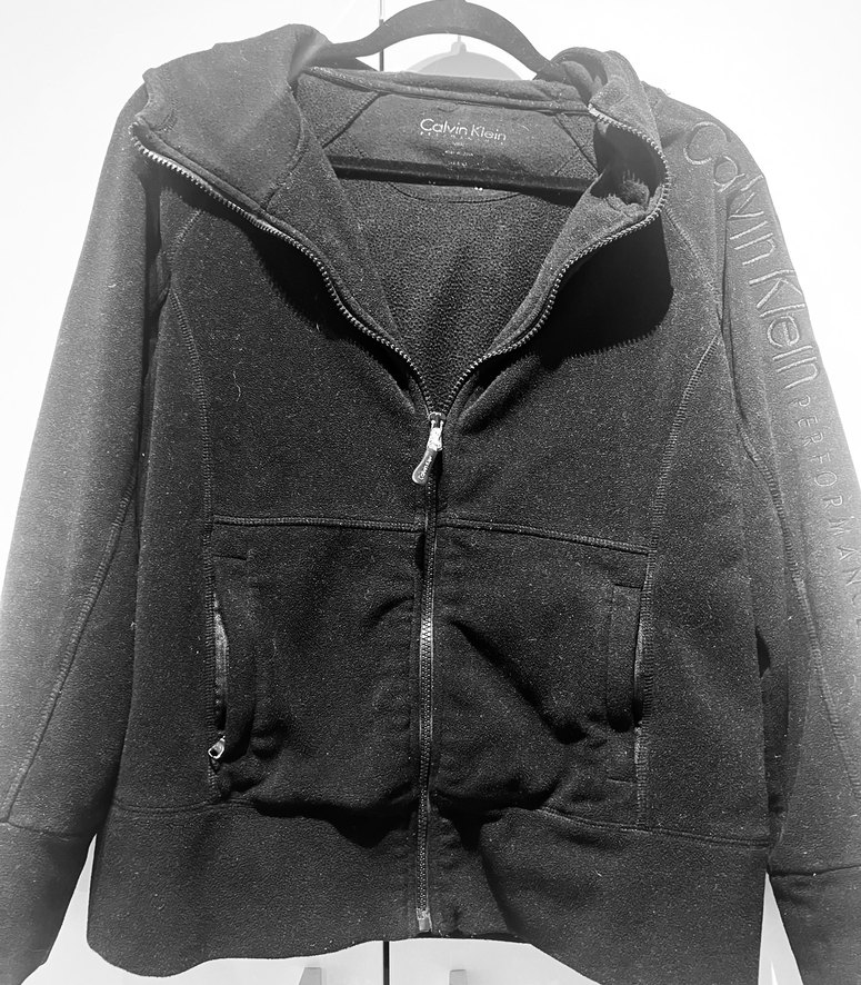 Calvin Klein Siyah Kapüşonlu Fermuarlı Sweatshirt — görsel 4/13