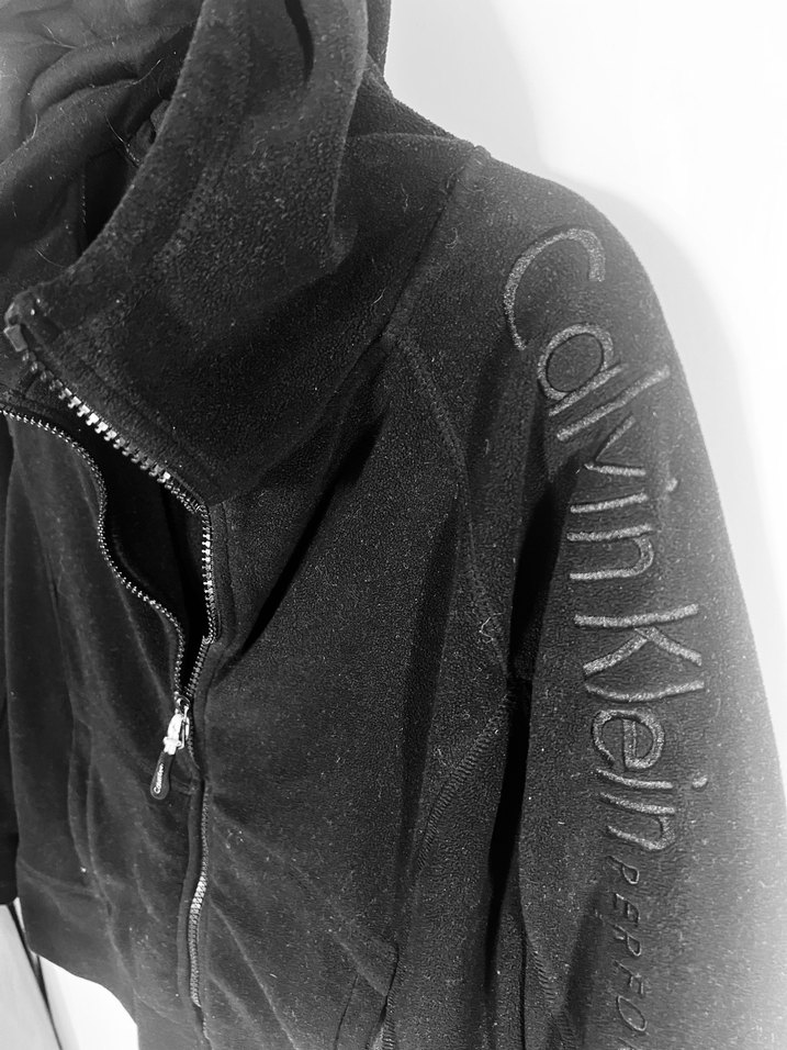 Calvin Klein Siyah Kapüşonlu Fermuarlı Sweatshirt — görsel 2/13