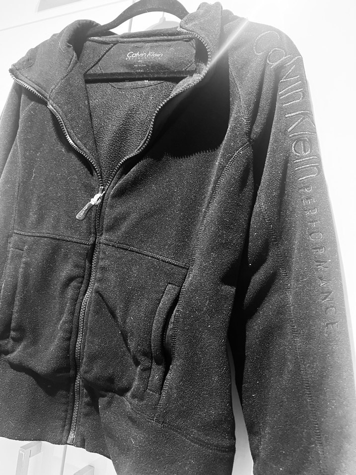 Calvin Klein Siyah Kapüşonlu Fermuarlı Sweatshirt — görsel 5/13