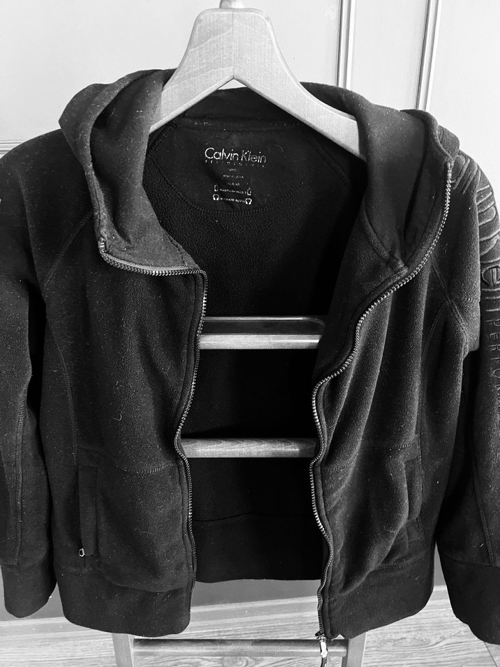 Calvin Klein Siyah Kapüşonlu Fermuarlı Sweatshirt — görsel 8/13