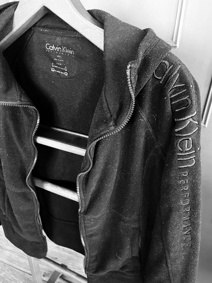 Calvin Klein Siyah Kapüşonlu Fermuarlı Sweatshirt — görsel 9/13