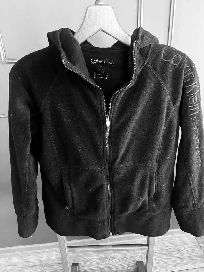 Calvin Klein Siyah Kapüşonlu Fermuarlı Sweatshirt — görsel 10/13
