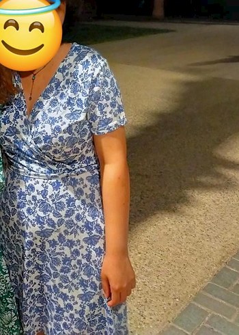 Bohem Çiçekli Yazlık Elbise - Görsel 2