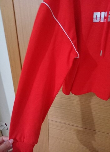 xxl Beden kırmızı Renk Kadın sweat