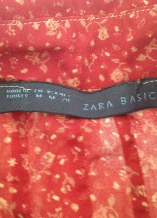 Zara çiçekli gömlek