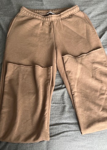 Kadın Kahverengi Rahat Kesim Eşofman Altı - Görsel 2