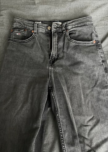 Tommy Hilfiger Gri Kadın Jean Pantolon - Görsel 2