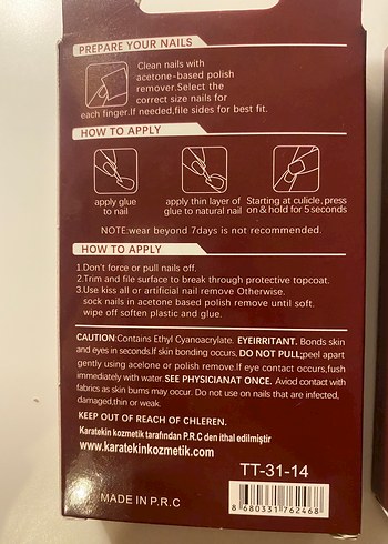 Takma Tırnak - Görsel 3