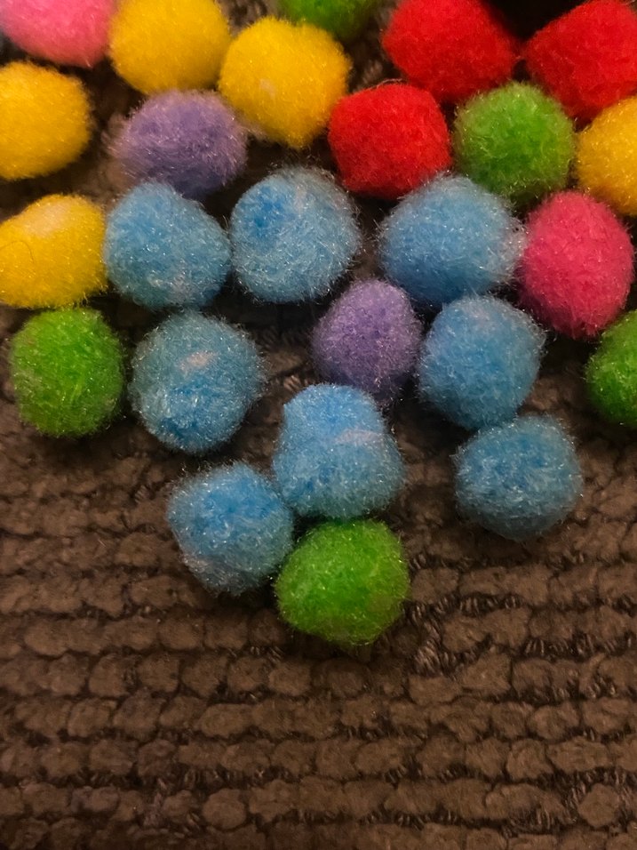 Tüylü renkli boncuk - Görsel 2