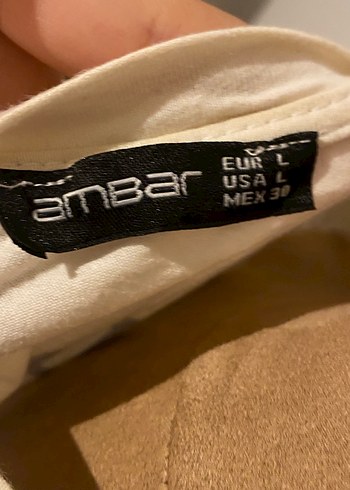 Beyaz Baskılı Tişörtü, Kısa Kollu - Görsel 4