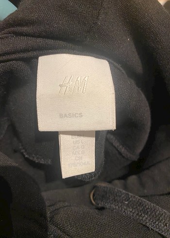 Siyah Kapüşonlu Oversize Sweatshirt - Görsel 6