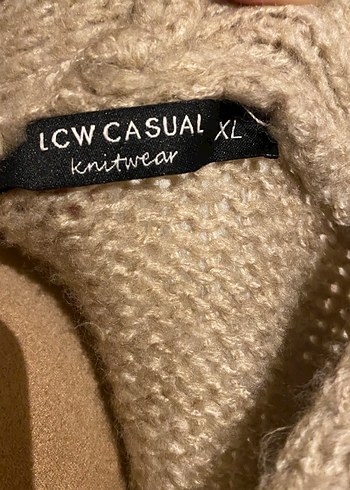 Bej Örgü Kadın Hırka - Görsel 4