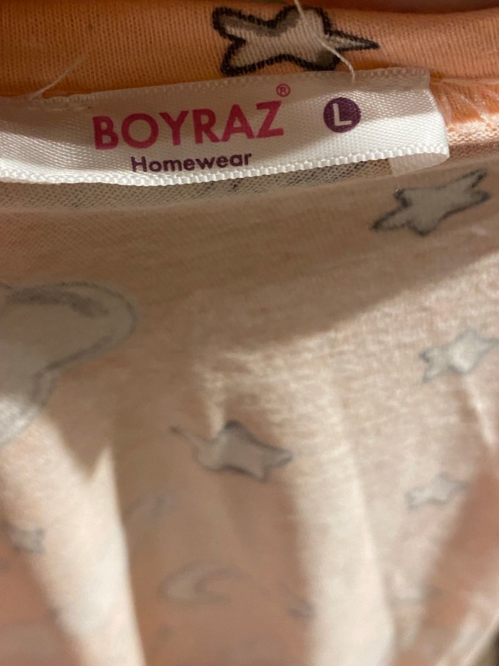 Uzun Kollu Rahat Bağlamalı Kadın Sabahlık - Görsel 4