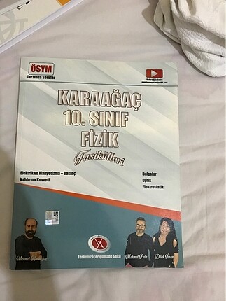 10.sınıf fizik karaagaç yayınları