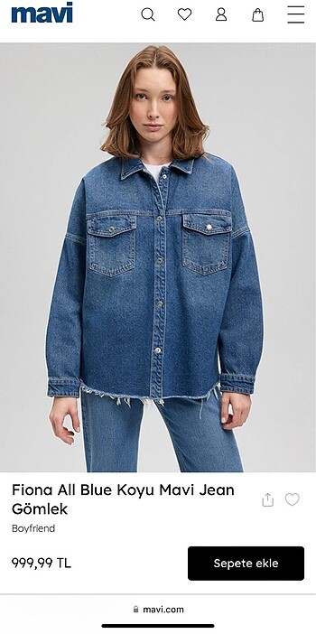 Mavi Jeans Kot Ceket
