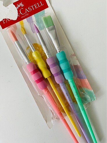 Faber Castel 4lü fırça seti - Görsel 2