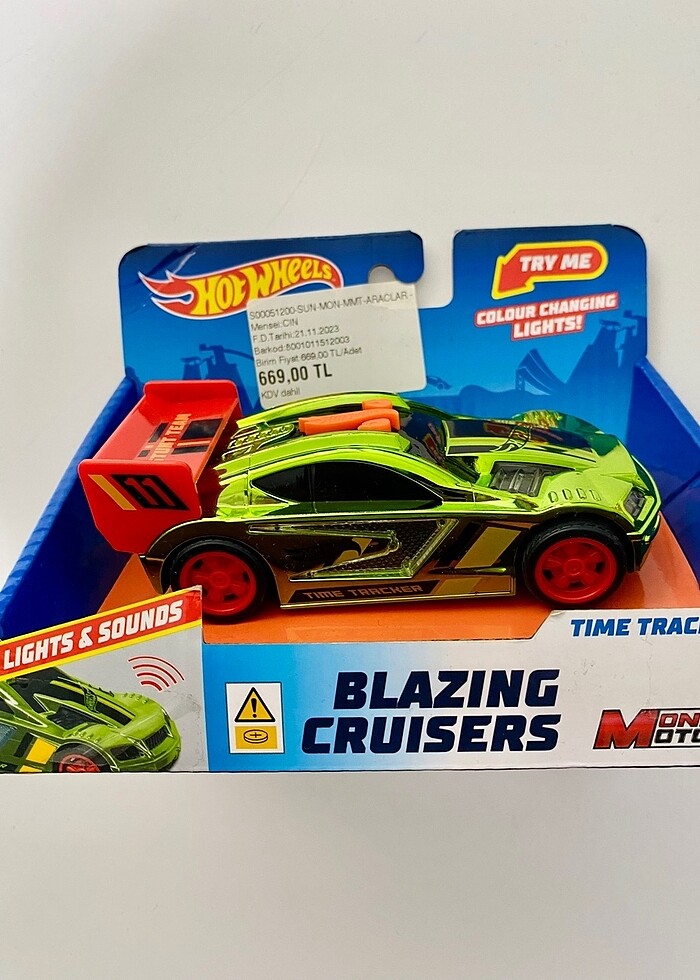 Hot Wheels(Sesli-Işıklı)Blazıng Cruısers - Görsel 4