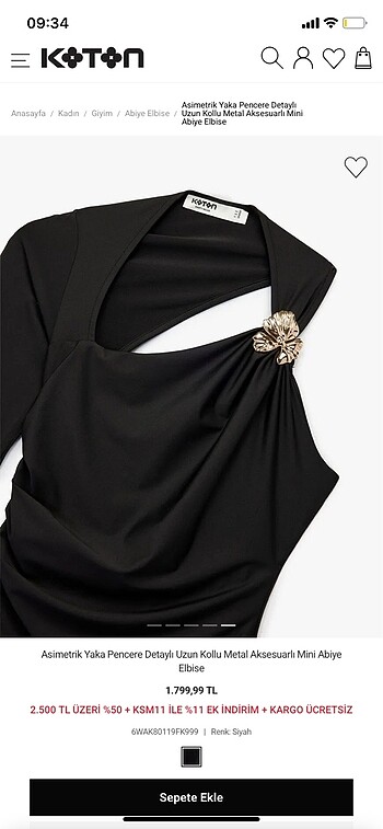 Koton Elbise - Görsel 7