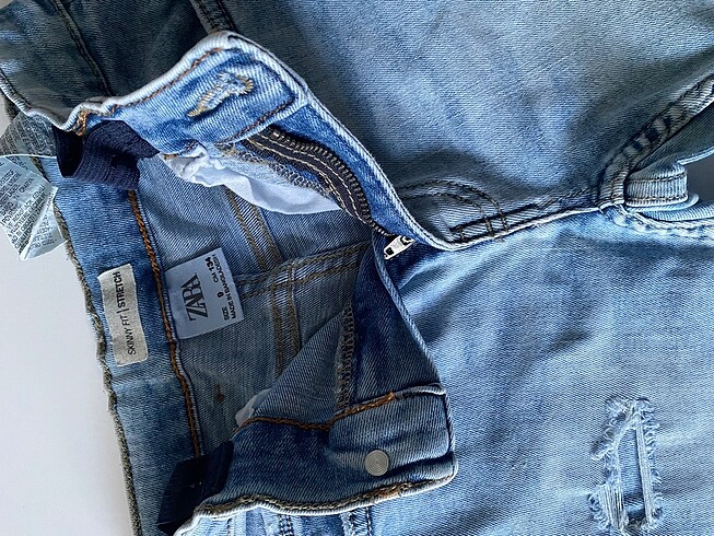 Zara erkek çocuk skınny fıt jean - Görsel 3