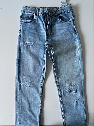 Zara erkek çocuk skınny fıt jean - Görsel 8