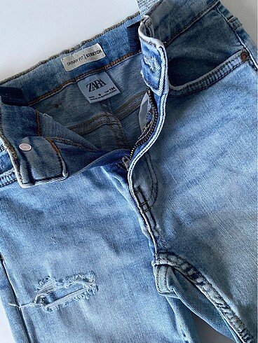 Zara erkek çocuk skınny fıt jean - Görsel 9