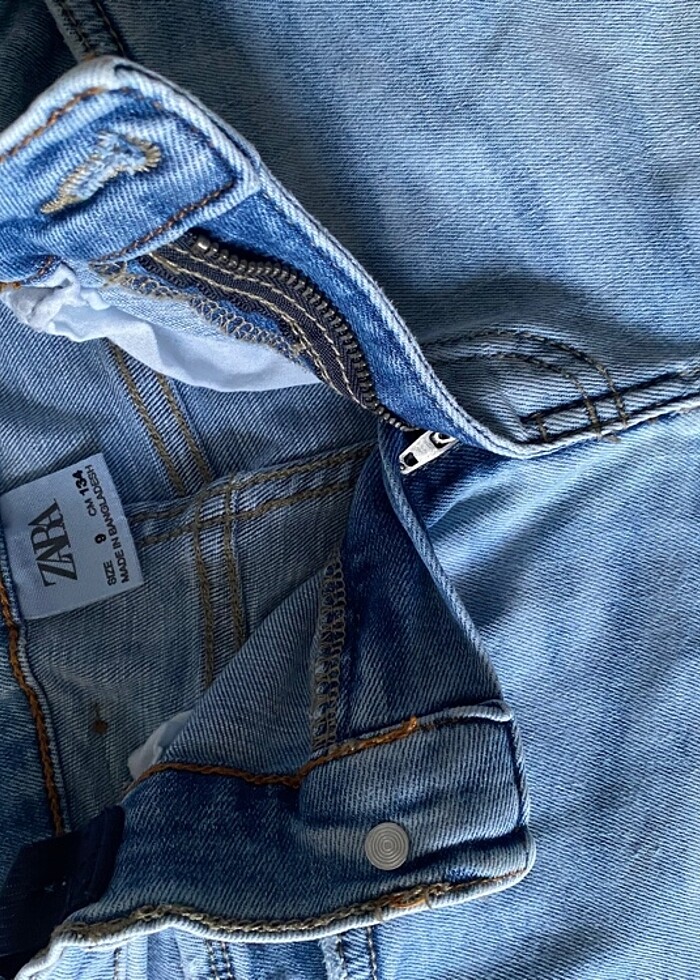 Zara erkek çocuk skınny fıt jean - Görsel 3