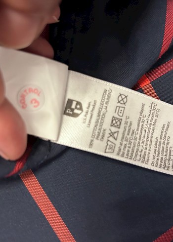 U.S Polo Assn. Gri Ekose Erkek Uzun Kollu Gömlek