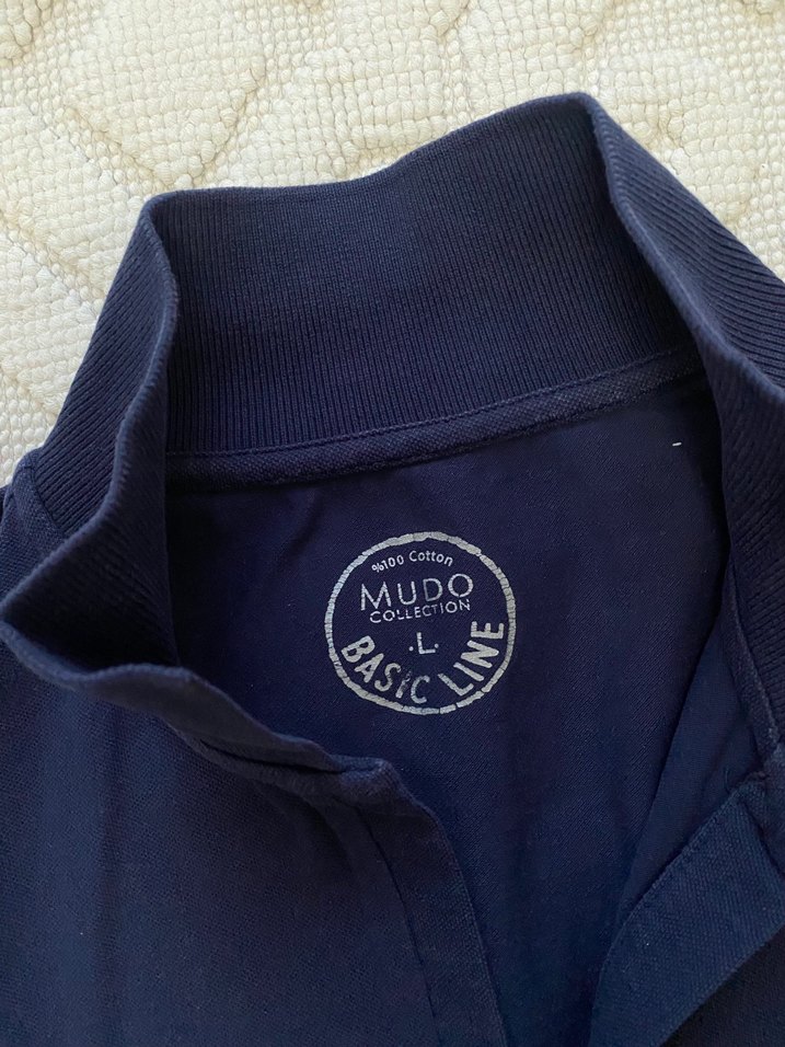 Lacivert Kız Çocuk Polo Tişört - Görsel 2