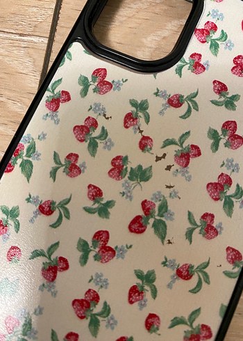 Vintage Beyaz Parlak Telefon Kapağı - Görsel 2