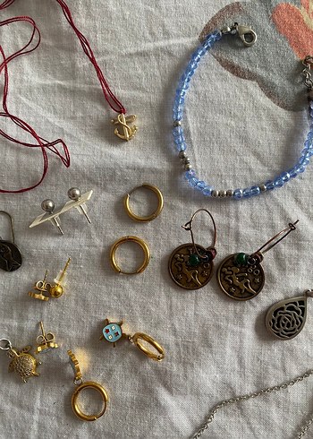 kadın gold gümüş takı - Görsel 3