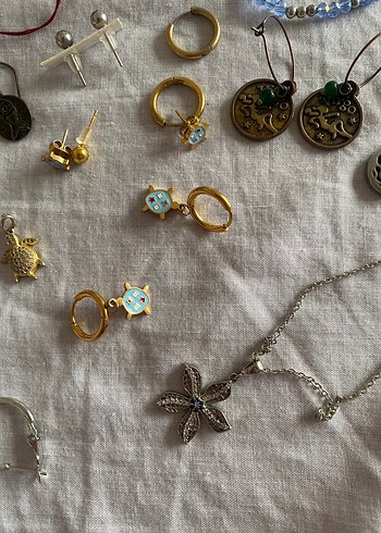 kadın gold gümüş takı - Görsel 4