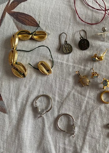 kadın gold gümüş takı - Görsel 2