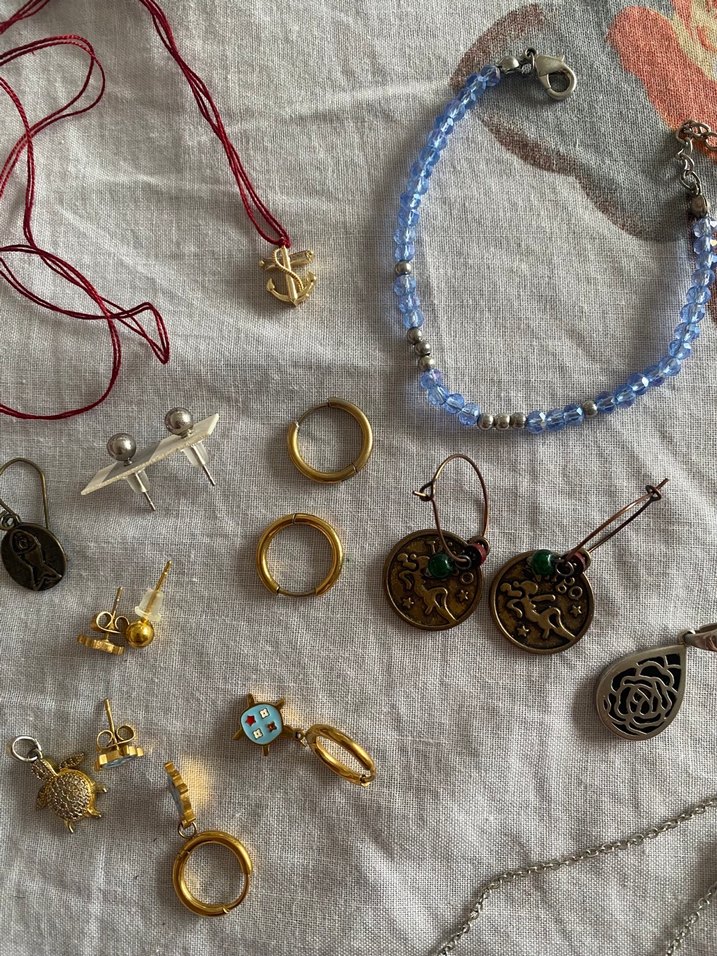 kadın gold gümüş takı - Görsel 3