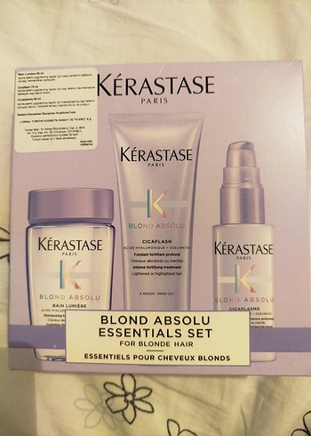 Kérastase Blond Absolu Essentials Set Saç Bakım Seti