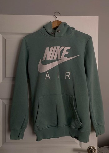 Gri Nike Air Baskılı Erkek sweat