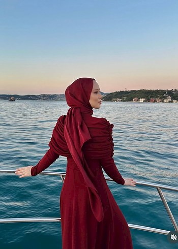 Taşlı elbise - Görsel 5