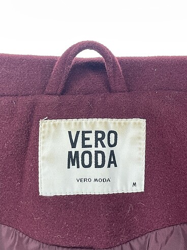 m Beden bordo Renk Vero Moda Kaban %70 İndirimli.