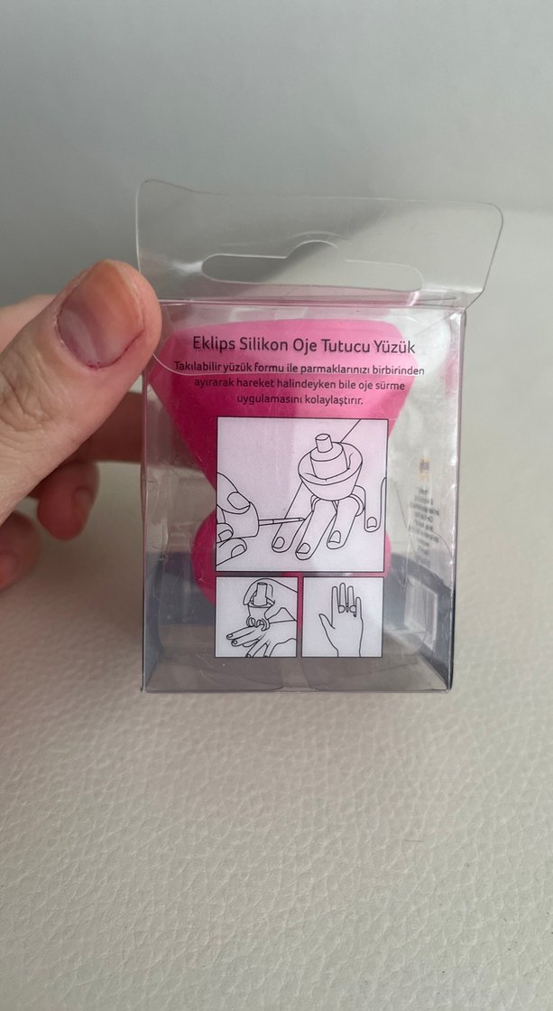 Eklips Oje Tutucu Yüzük - Görsel 2