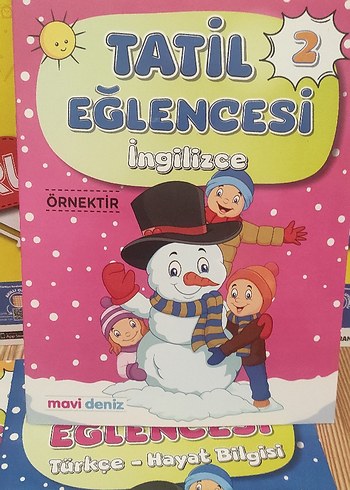 2. Sınıf Soru Parkuru ve Tatil Eğlencesi Kitapları