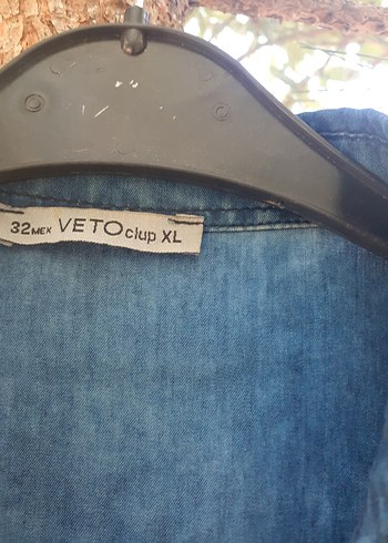 38 Beden Payetli Mavi Denim Kadın Ceket