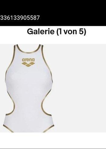 Zara Beyaz, Strappy Kadın Mayo Velcro Detaylı