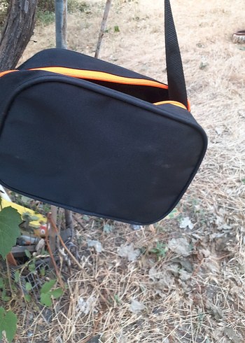 Renkli Baskılı Siyah beslenme  Çanta - Görsel 5