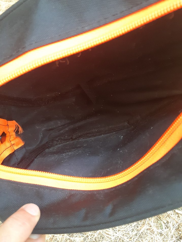 Renkli Baskılı Siyah beslenme  Çanta - Görsel 4