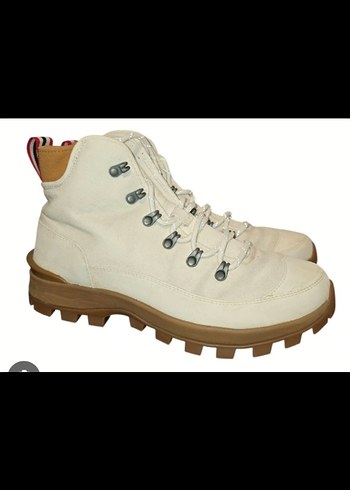 Beyaz Bağcıklı Erkek Kauçuk Bot  HUNTER MARKA - Görsel 2