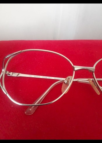 Kadın Vintage Şeffaf Gözlük çerçevesi - Görsel 3