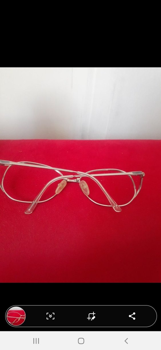 Kadın Vintage Şeffaf Gözlük çerçevesi - Görsel 2