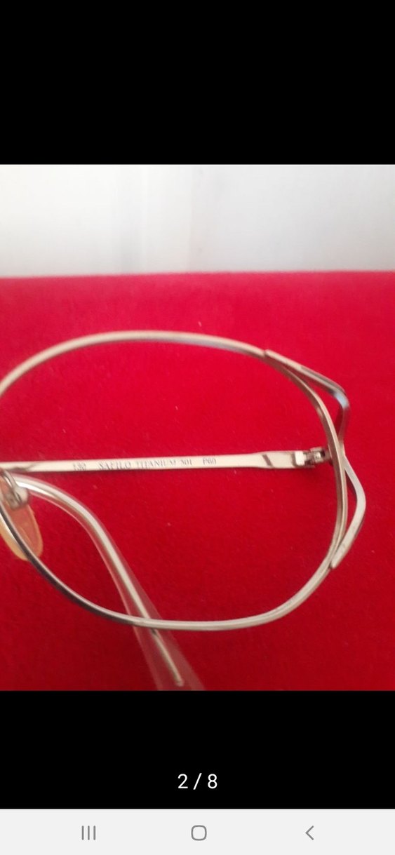 Kadın Vintage Şeffaf Gözlük çerçevesi - Görsel 4